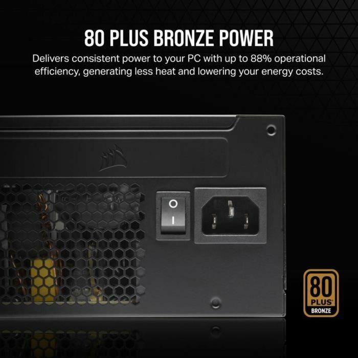 Corsair COR1701162271830 Fuente de Alimentación ATX CX550 80 PLUS Bronze 1 Corsair COR1701162271830 Fuente de Alimentación ATX CX550 80 PLUS Bronze 1