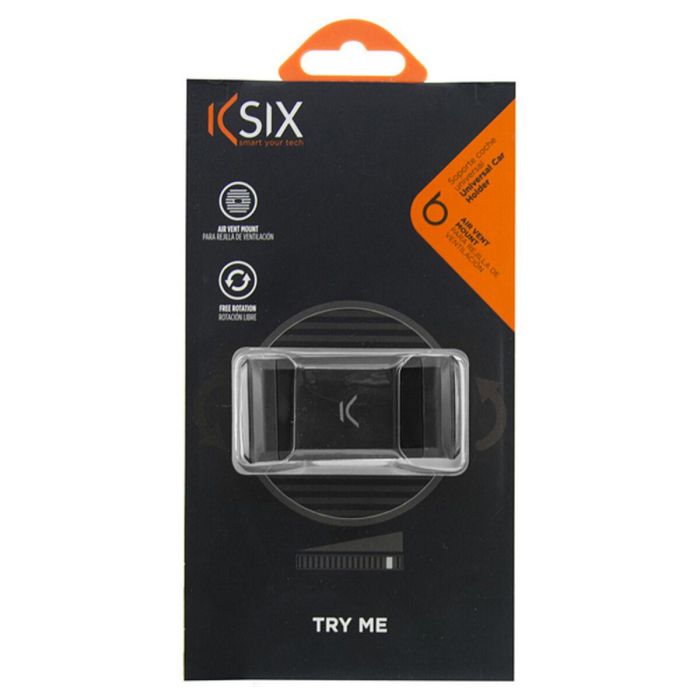 Soporte de Móviles para Coche KSIX 360º 5 Soporte de Móviles para Coche KSIX 360º 5