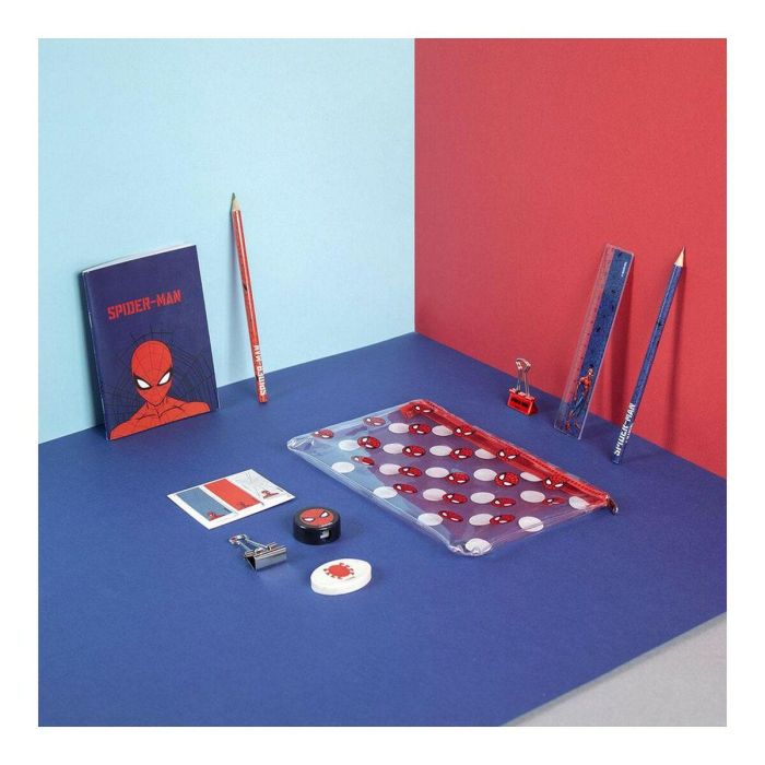 Set papelería escolar spiderman 5 Set papelería escolar spiderman 5