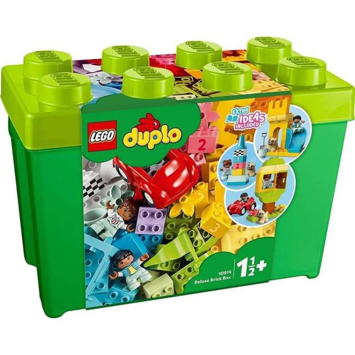 Lego Duplo Caja de Ladrillos Deluxe, Juguete de Construcción Educativo para Bebés +18 Meses, 85 Piezas 5
