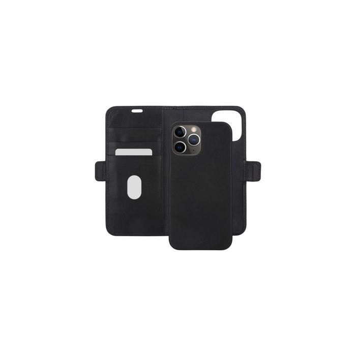 dbramante1928 Lynge Funda tipo cartera 2 en 1 para iPhone 12/12 Pro 6.1" Negra fabricada en piel sostenible 1