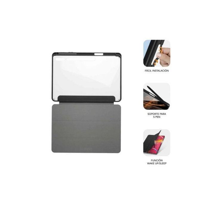 SUBBLIM Clear Shock Case Samsung S9+/S9 FE+ 12,4" 1 SUBBLIM Clear Shock Case Samsung S9+/S9 FE+ 12,4" 1