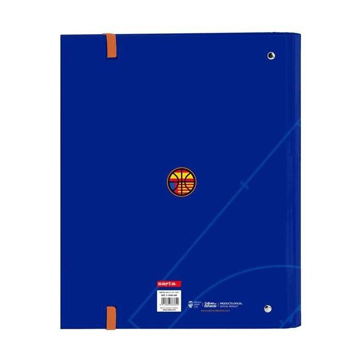Safta Carpeta 4 Ani 30Mm Valencia Basket Carpetas Escolares 27x32x3,5cm 3