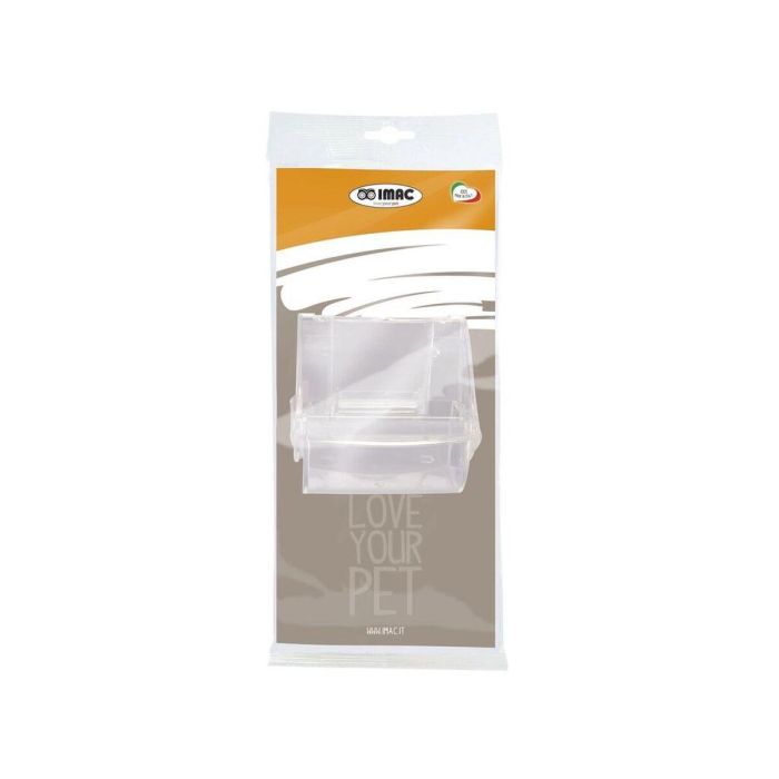 Comedero para Pájaros IMAC 8,2 x 8 x 9,5 cm 0 Comedero para Pájaros IMAC 8,2 x 8 x 9,5 cm 0