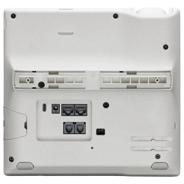 HP Teléfono IP Poly Edge E550, Teléfono IP con pantalla IPS de 5 pulgadas, Negro, 12 líneas