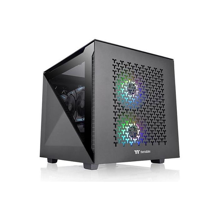 Thermaltake Divider 200 TG Air Black Micro Torre PC con Vidrio Templado 0 Thermaltake Divider 200 TG Air Black Micro Torre PC con Vidrio Templado 0