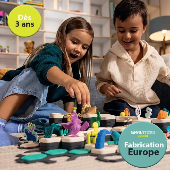 Ravensburger GraviTrax JUNIOR Juego de expansión Trax 00027401 Circuitos de mármol para 3 años 4