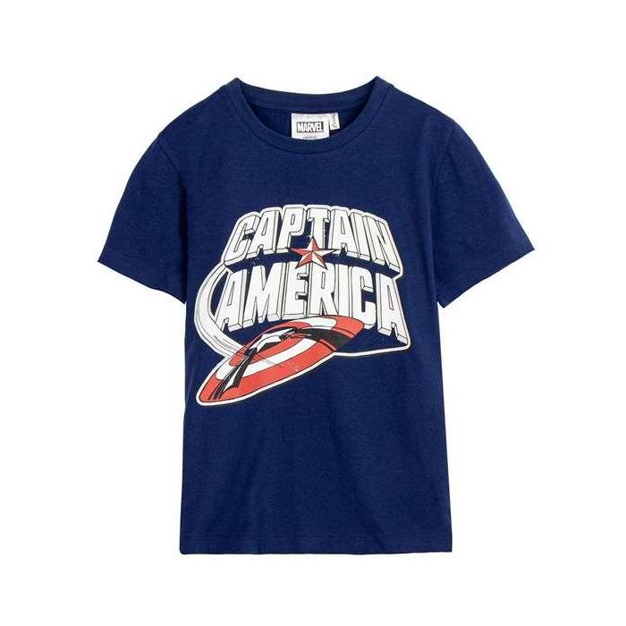 Camiseta corta single jersey avengers 5 años