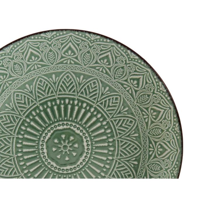 Plato Relieve Llano Verde 27Cm Vessia (24 Unidades) 3 Plato Relieve Llano Verde 27Cm Vessia (24 Unidades) 3