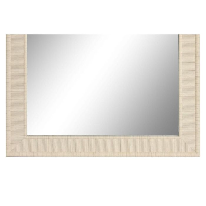 Espejo de pared Home ESPRIT Beige Natural 74 X 2 X 162 cm (2 Unidades) 2