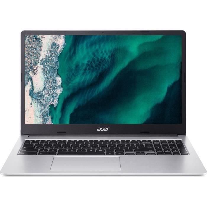 Portátil Acer - Chromebook CB315-4H-C7R0 - Chrome OS - Pantalla FHD de 15,6" - Intel Celeron N4500 - 4 GB de RAM - 128 GB de eMMC - 10 h de batería - AZERTY Portátil Acer - Chromebook CB315-4H-C7R0 - Chrome OS - Pantalla FHD de 15,6" - Intel Celeron N4500 - 4 GB de RAM - 128 GB de eMMC - 10 h de batería - AZERTY