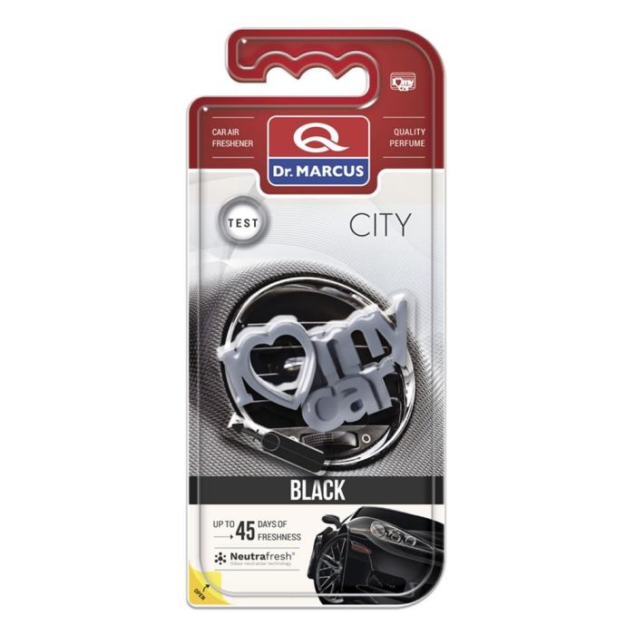 Ambientador para Coche Dr Marcus City black Plástico 2
