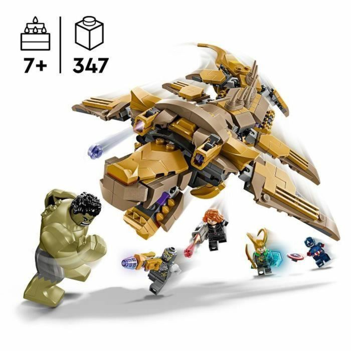 LEGO Marvel 76290 Los Vengadores vs. Leviatán, set con minifiguras de superhéroes 5