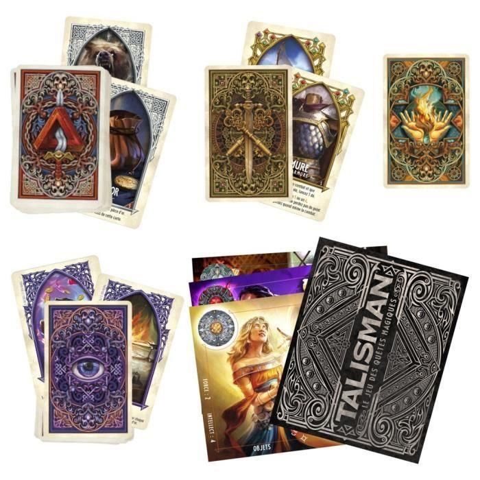 Hasbro HAS5010996213402 Talisman El juego de las misiones mágicas, 5ª edición, Juego de mesa de rol para 14+ años 4