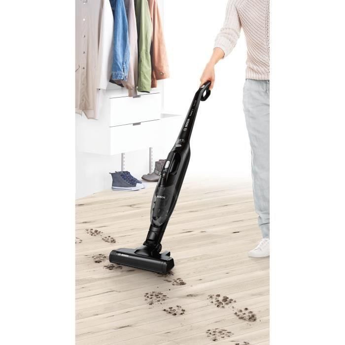 Aspirador recargable de varilla negra de 20 V 1 Aspirador recargable de varilla negra de 20 V 1