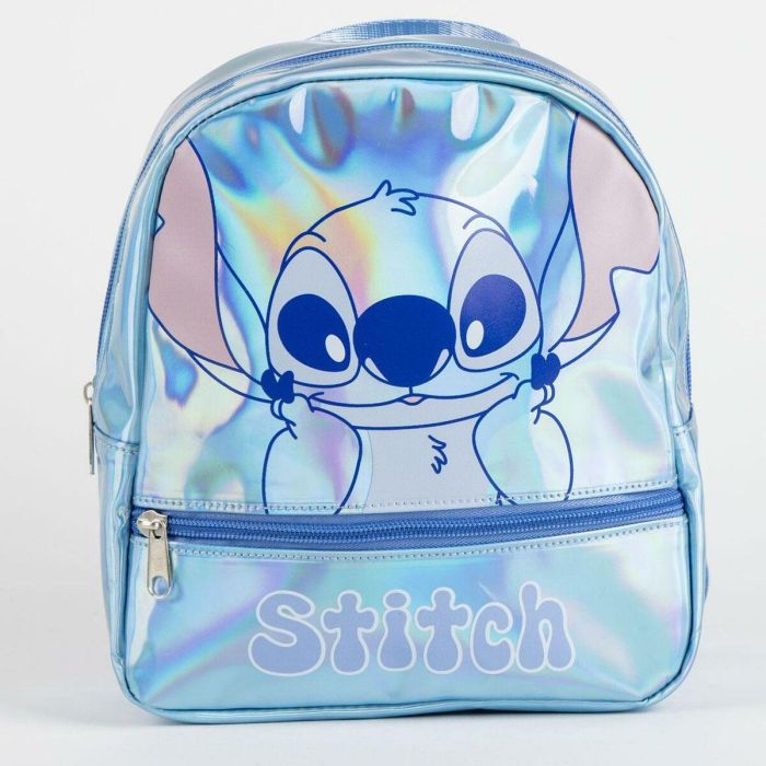 Mochila Casual Stitch Azul 23 x 22 x 8 cm 3
