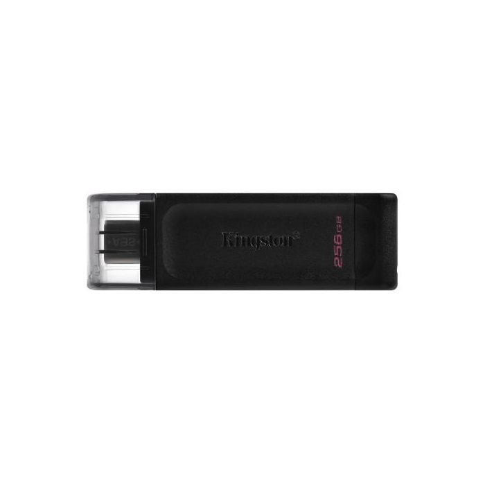 PENDRIVE KINGSTON 256GB USB-C 3.2 DT70 NEGRO 0 PENDRIVE KINGSTON 256GB USB-C 3.2 DT70 NEGRO 0