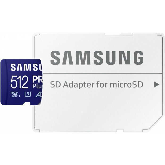 Tarjeta de Memoria Micro SD con Adaptador Samsung MB-MD512SA/EU 512 GB 11