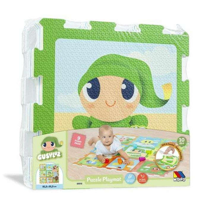 Alfombra puzzle para bebe 91,50x91,50x2 cm 2 Alfombra puzzle para bebe 91,50x91,50x2 cm 2