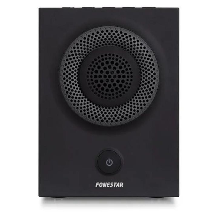 Fonestar DOTS-N Altavoz Bluetooth 12W TWS NFC Sonido Graves Reforzados Llamadas Manos Libres Batería 10h Negro