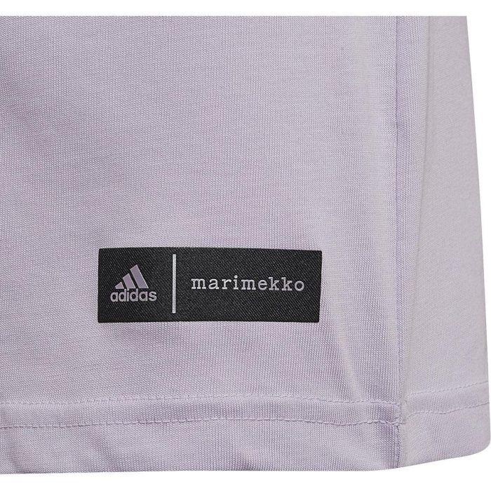 Camiseta de Manga Corta Infantil Adidas Marimekko Ciruela 5