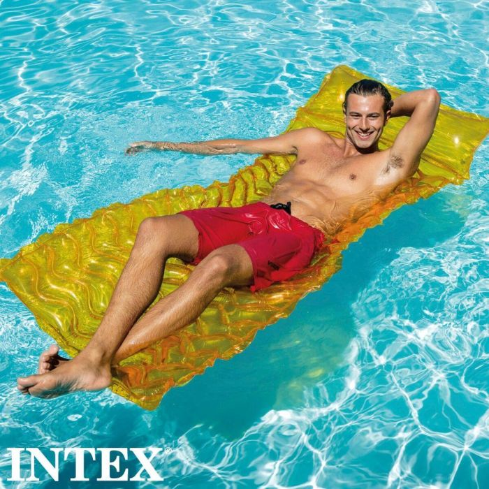 Colchoneta Hinchable Intex Tote-N-Float 229 x 86 cm (6 Unidades) 2