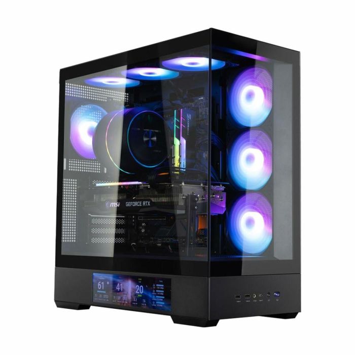 Zalman P40 DS BLACK Midi Tower PC Negro con Pantalla LCD 9.1" 9 Zalman P40 DS BLACK Midi Tower PC Negro con Pantalla LCD 9.1" 9