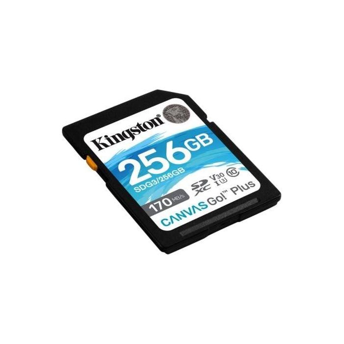 Tarjeta de Memoria SDXC Kingston Canvas Go! Plus 256 GB 1 Tarjeta de Memoria SDXC Kingston Canvas Go! Plus 256 GB 1