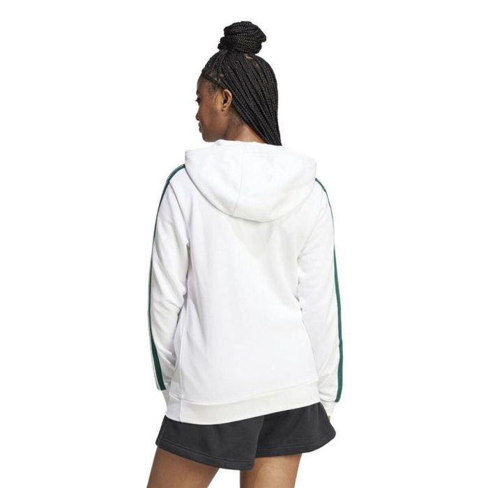 Sudadera con Capucha Mujer Adidas Softs Hood Blanco 2