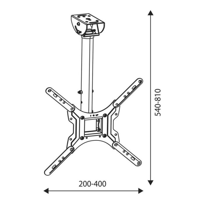 Soporte TV TM Electron 30 Kg 26-55" 2