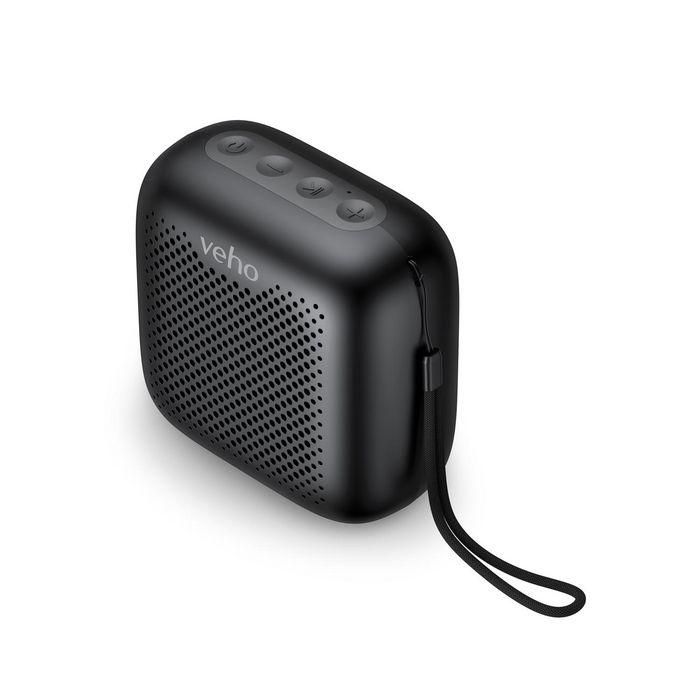 Veho The MZ-4 is a compact yet powerful 5W portable wireless speaker. The MZ4 has TWS so you can pair with another MZ4 speaker and has a built-in mic for speakerphone functionality. 11 Veho The MZ-4 is a compact yet powerful 5W portable wireless speaker. The MZ4 has TWS so you can pair with another MZ4 speaker and has a built-in mic for speakerphone functionality. 11