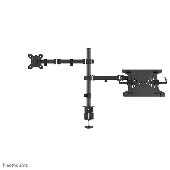 Neomounts Full Motion Desk Mount (Clamp And Grommet) For 10-32" Monitor Screen And Laptop, Height Adjustable - Black 1 Neomounts Full Motion Desk Mount (Clamp And Grommet) For 10-32" Monitor Screen And Laptop, Height Adjustable - Black 1