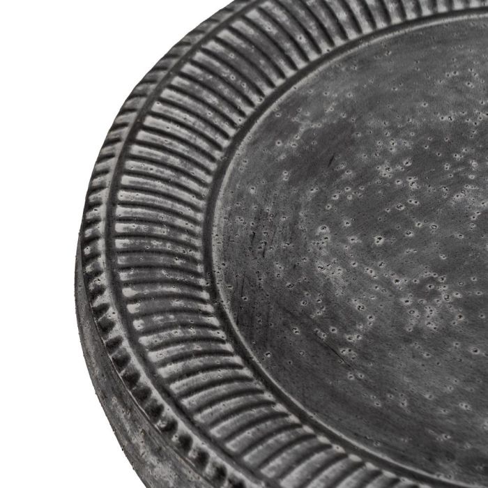 Mesita Gris Metal 36 X 36 X 61 cm