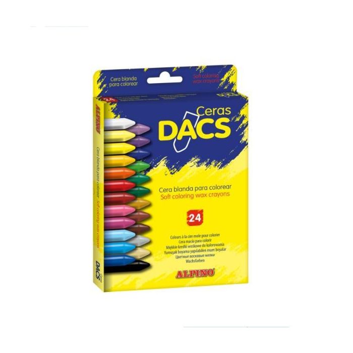 Dacs Ceras Dacs 55 mm Colores Surtidos Estuche 24 Ud Dacs Ceras Dacs 55 mm Colores Surtidos Estuche 24 Ud