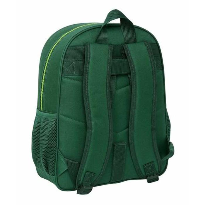 Safta Mochila Junior Real Betis Balompie Adaptable a Carro Resistente al Agua 32x38x12 cm 2