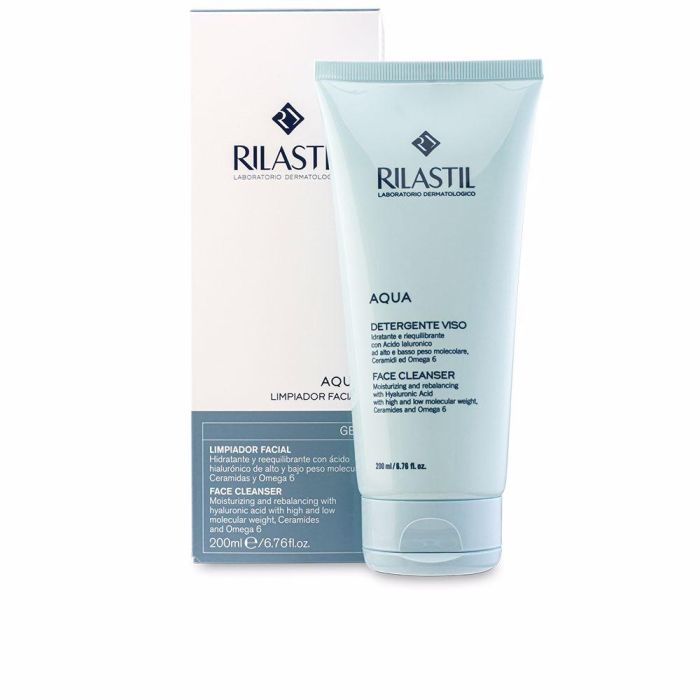 Rilastil AQUA gel limpiador limpiador facial 200 ml 1