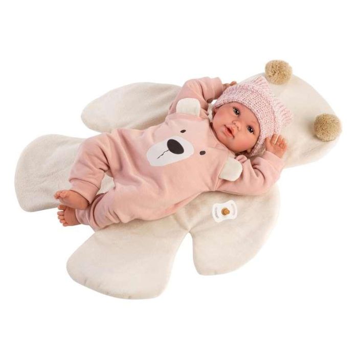Muñeca recien nacida llorona baby osita rosa 36 cm osito.incluye el chupete.cuerpo vinilo 6 Muñeca recien nacida llorona baby osita rosa 36 cm osito.incluye el chupete.cuerpo vinilo 6