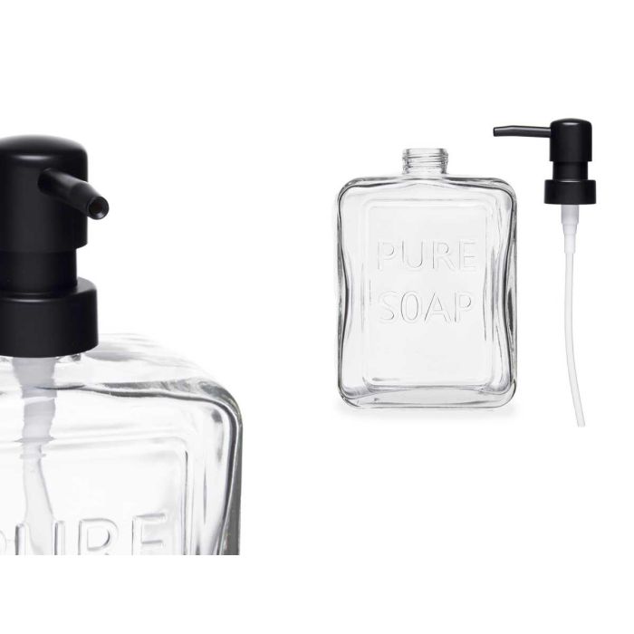Dispensador Jabon Transparente 570 Ml Berilo 10X18CM (6 Unidades) 2 Dispensador Jabon Transparente 570 Ml Berilo 10X18CM (6 Unidades) 2