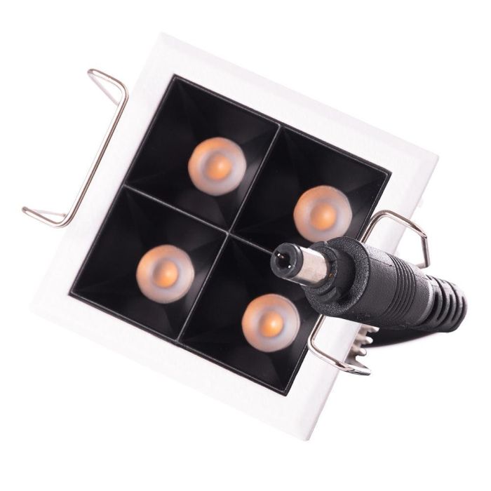 Foco Downlight LED 5W 382,5Lm 4200ºK Rectangular PRO SMD3030 50.000H [JW-5W-M-W] 2