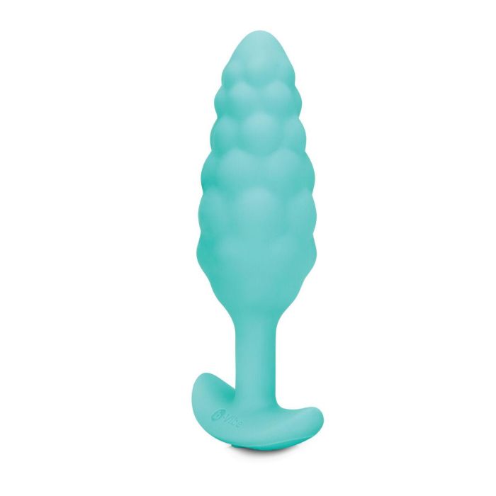 Plug Vibrador Anal B-Vibe Bump Texture Verde 5