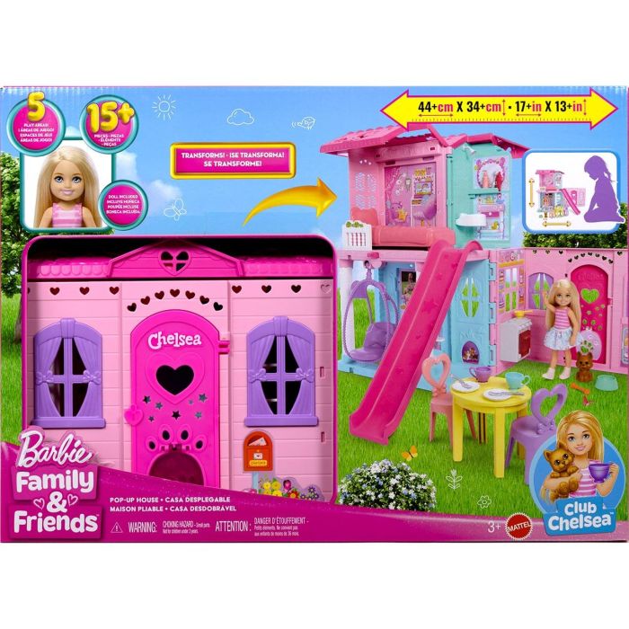 Casa De Chelsea Barbie Jfw49 Mattel 1 Casa De Chelsea Barbie Jfw49 Mattel 1