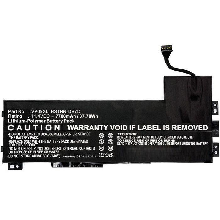 CoreParts Laptop Battery for HP 82Wh Li-Pol 11.4V 7200mAh Black, ZBook 15 G3, ZBook 17 G3 1 CoreParts Laptop Battery for HP 82Wh Li-Pol 11.4V 7200mAh Black, ZBook 15 G3, ZBook 17 G3 1