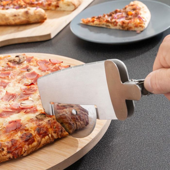 Cortador de Pizza 4-in-1 Nice Slice InnovaGoods 3 Cortador de Pizza 4-in-1 Nice Slice InnovaGoods 3
