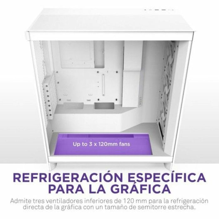 Caja Semitorre ATX NZXT Blanco 8 Caja Semitorre ATX NZXT Blanco 8