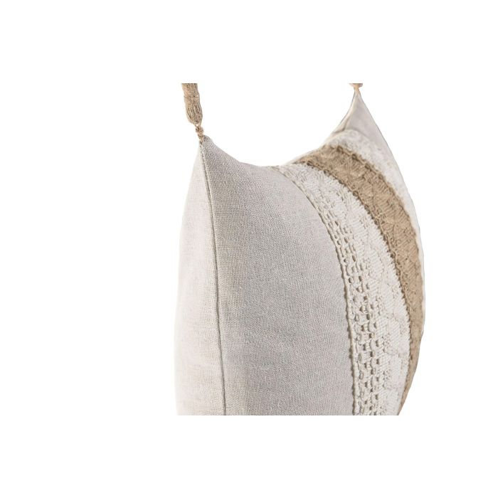 Cojin Boho DKD Home Decor Crudo Natural 50 x 30 cm (2 Unidades) 1 Cojin Boho DKD Home Decor Crudo Natural 50 x 30 cm (2 Unidades) 1