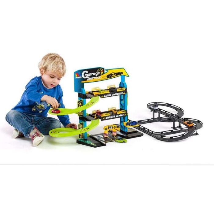 Parking 3 plantas mas pistas con 5 coches 59x55x33 cm 1 Parking 3 plantas mas pistas con 5 coches 59x55x33 cm 1