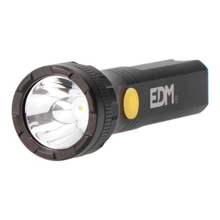 Edm Linterna LED Atom Force, 10W, 420 Lm, Recargable USB-C, Mini, Aluminio 1