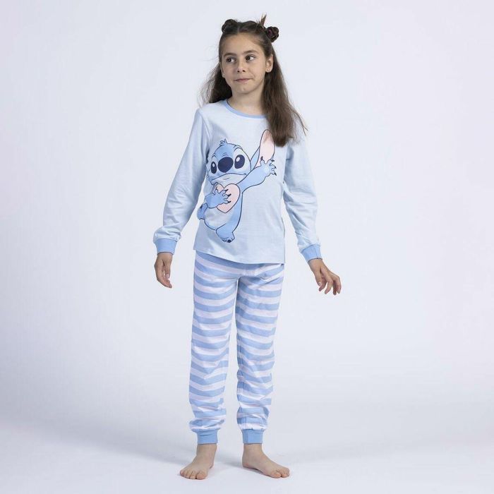 Pijama Infantil Stitch Azul claro 2 Pijama Infantil Stitch Azul claro 2