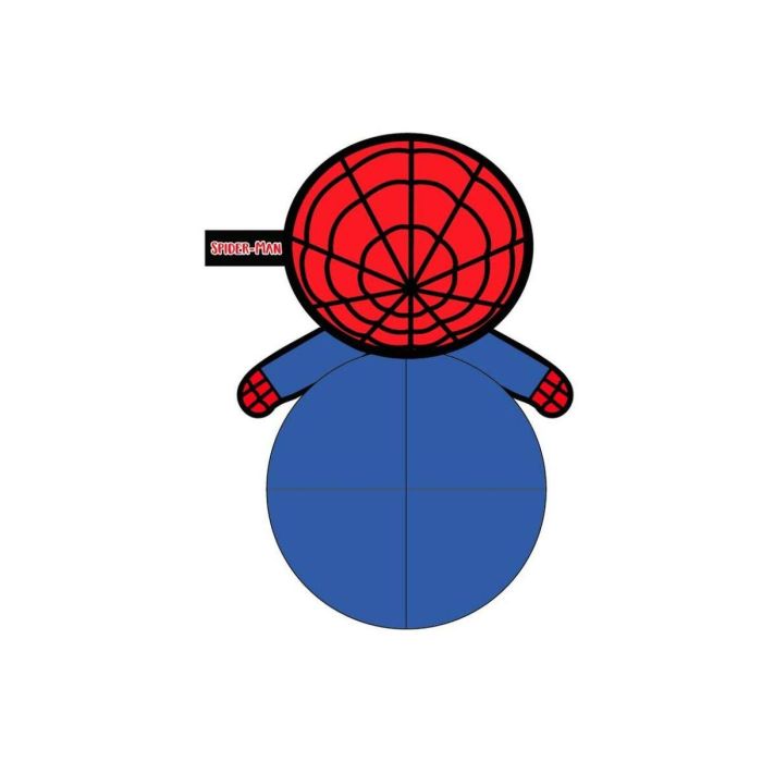 Peluche para perro pelota spiderman 11.0 x 18.0 x 10.0 cm 3 Peluche para perro pelota spiderman 11.0 x 18.0 x 10.0 cm 3