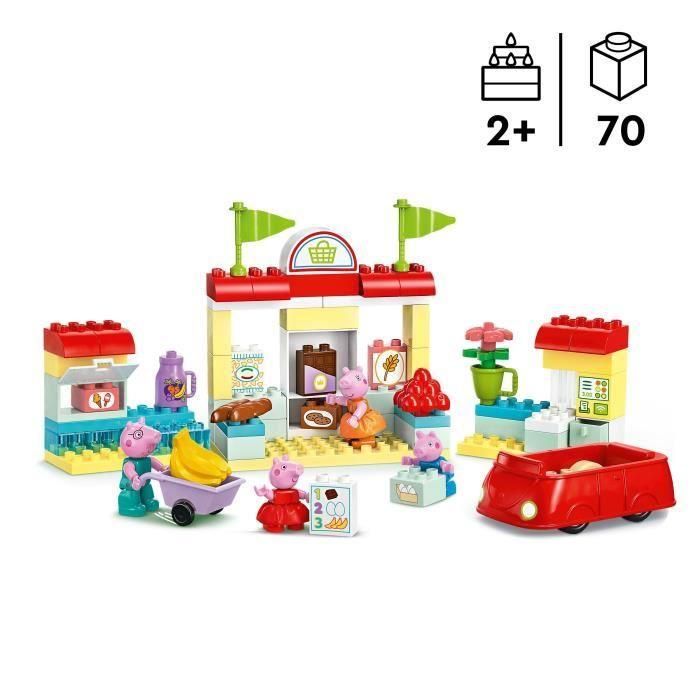 LEGO DUPLO 10434 Supermercado de Peppa Pig - Juguete infantil 2 años 1 LEGO DUPLO 10434 Supermercado de Peppa Pig - Juguete infantil 2 años 1